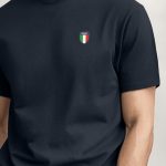 Italy Crest, Μπλούζα T-Shirt σε Μπλε Χρώμα