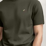 Italia Tricolore, Ανδρική Μπλούζα T-Shirt σε Χακί Χρώμα