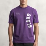 Blanc, Casual Μπλούζα T-Shirt σε Μωβ Χρώμα