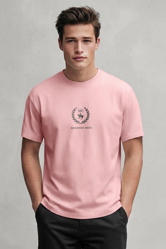 Equestrian Crest, Μπλούζα T-Shirt σε Ροζ Χρώμα
