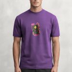 Insert Coins After Dark, Graphic T-Shirt σε Μωβ Χρώμα