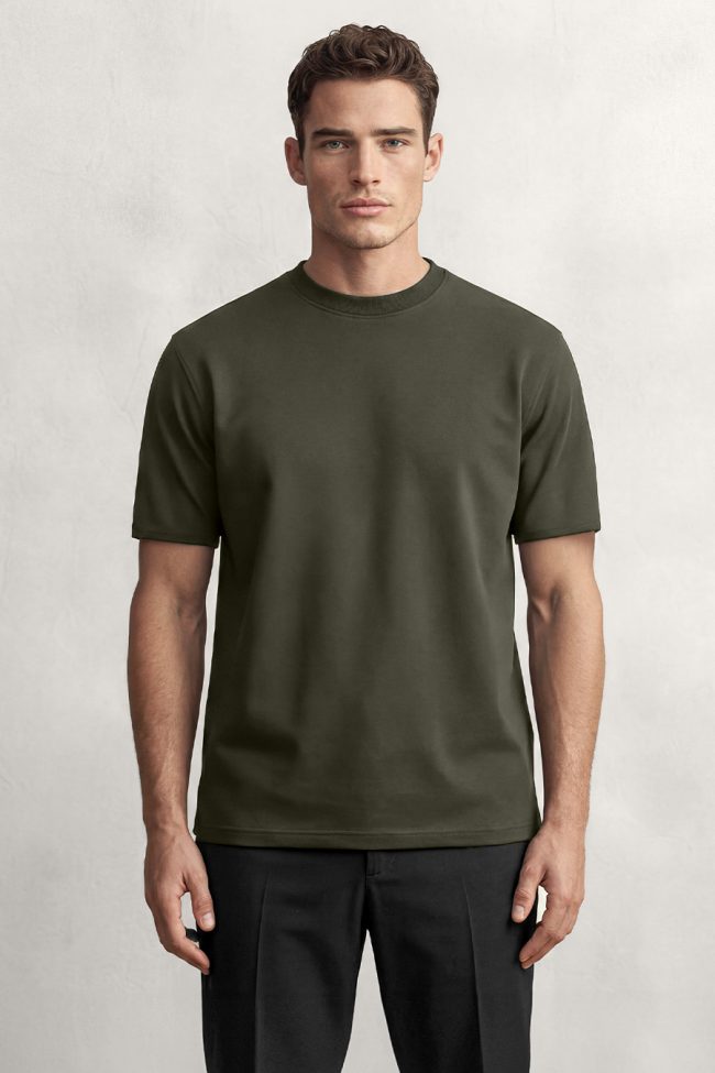 The Everyday T-Shirt σε Χακί Χρώμα