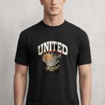 United Basketball, Μπλούζα T-Shirt σε Μαύρο Χρώμα