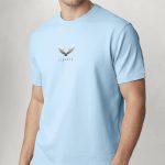 Liberty Wings, T-Shirt Μπλούζα με Σχέδιο σε Γαλάζιο Χρώμα