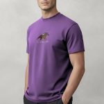 Classic Rider, Μπλούζα T-Shirt σε Μωβ Χρώμα