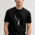Defy The Limits, T-Shirt Μπλούζα με Σχέδιο σε Μαύρο Χρώμα