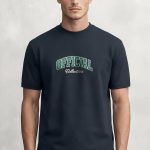Official Collectiva, T-Shirt Μπλούζα με Σχέδιο σε Μπλε Χρώμα