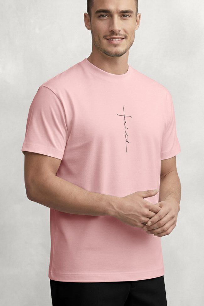 Faith, Μπλούζα T-Shirt σε Ροζ Χρώμα