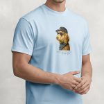 Cool Doodle, Μπλούζα T-Shirt σε Γαλάζιο Χρώμα