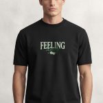 Feeling Lucky, Μπλούζα T-Shirt σε Μαύρο Χρώμα