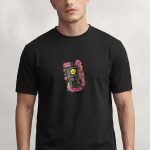 Insert Coins After Dark, Graphic T-Shirt σε Μαύρο Χρώμα