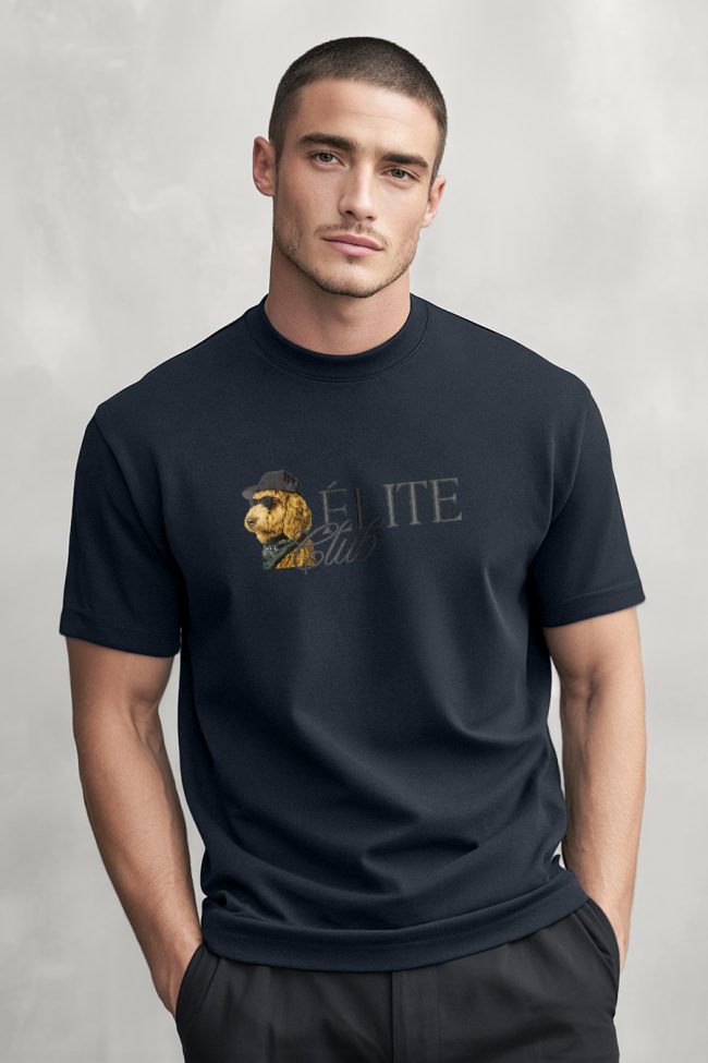 Elite Doodle, Graphic T-Shirt σε Μπλε Χρώμα