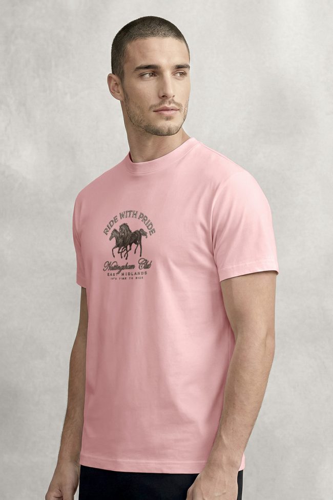 Nottingham Ride, Μπλούζα T-Shirt σε Ροζ Χρώμα