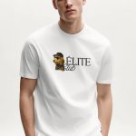 Elite Doodle, Graphic T-Shirt σε Λευκό Χρώμα