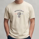 Beverly Hills Sports Club, Μπλούζα T-Shirt σε Εκρού Χρώμα