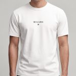 Milano White, T-Shirt Μπλούζα με Σχέδιο σε Λευκό Χρώμα