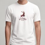 Red Stag United, Μπλούζα T-Shirt σε Λευκό Χρώμα