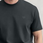 UK Royal Black, Ανδρική Μπλούζα T-Shirt σε Iron Grey Χρώμα