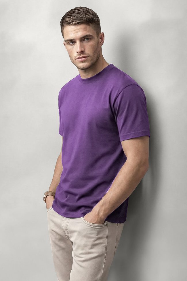 The Everyday T-Shirt σε Μωβ Χρώμα
