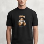 Bling Teddy, Μπλούζα T-Shirt σε Μαύρο Χρώμα