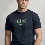Feeling Lucky, Μπλούζα T-Shirt σε Μπλε Χρώμα