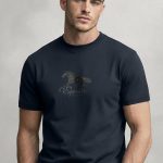 Midnight Stallion, Μπλούζα T-Shirt σε Μπλε Χρώμα