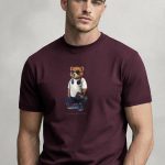 Gym First Teddy, Graphic T-Shirt σε Μπορντώ Χρώμα
