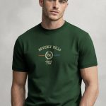 Beverly Hills Sports Club, Μπλούζα T-Shirt σε Πράσινο Χρώμα