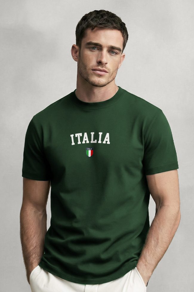 Italia Prime, Μπλούζα T-Shirt σε Πράσινο Χρώμα