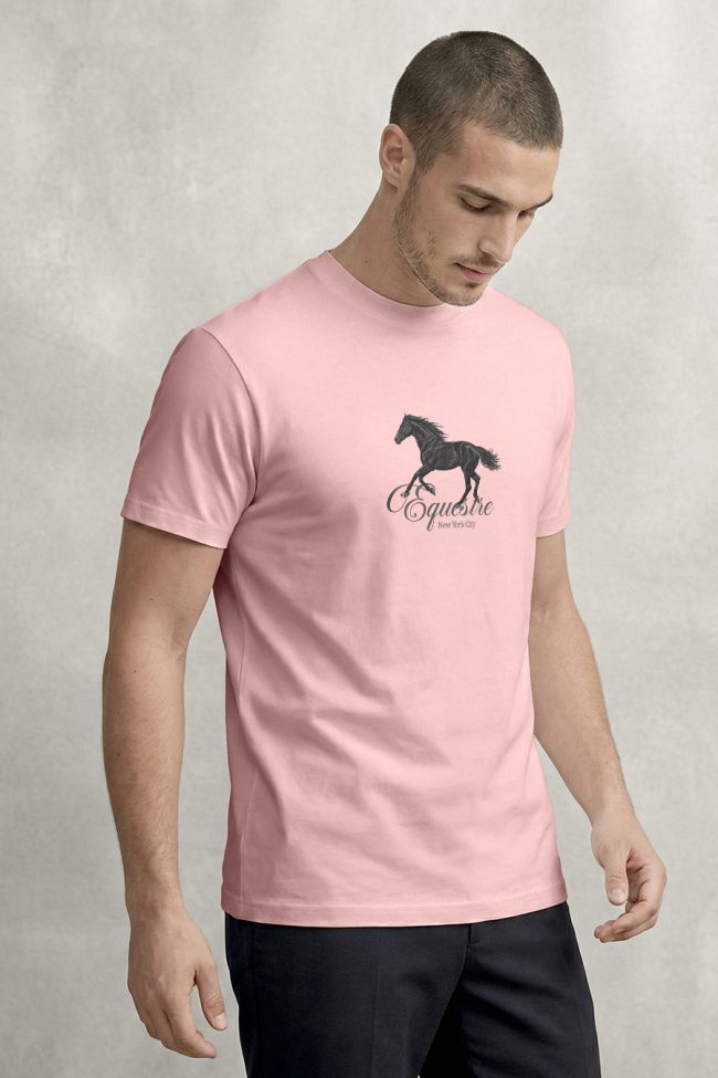 Midnight Stallion, Μπλούζα T-Shirt σε Ροζ Χρώμα