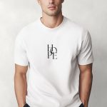 Hope Black, Ανδρική Μπλούζα T-Shirt σε Λευκό Χρώμα