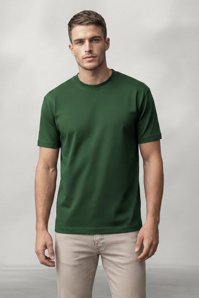 Essential T-Shirt σε Πράσινο Χρώμα