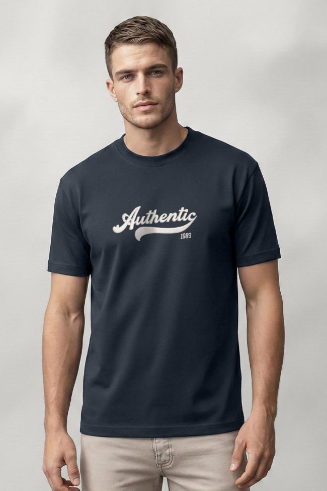 Authentic League, Μπλούζα T-Shirt σε Μπλε Χρώμα