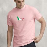 Temple of Speed, Heavy Cotton T-Shirt σε Ροζ Χρώμα