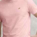 Horse Jumping Minimal, Μπλούζα T-Shirt σε Ροζ Χρώμα