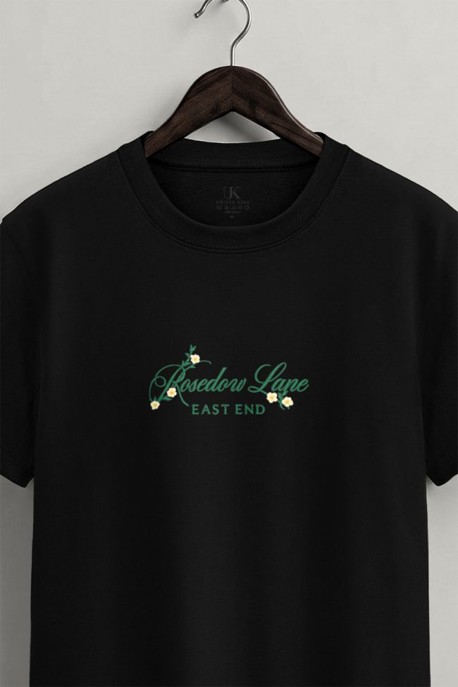 Rosedow East End, Μπλούζα T-Shirt σε Μαύρο Χρώμα