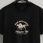 Nottingham Ride, Μπλούζα T-Shirt σε Μαύρο Χρώμα