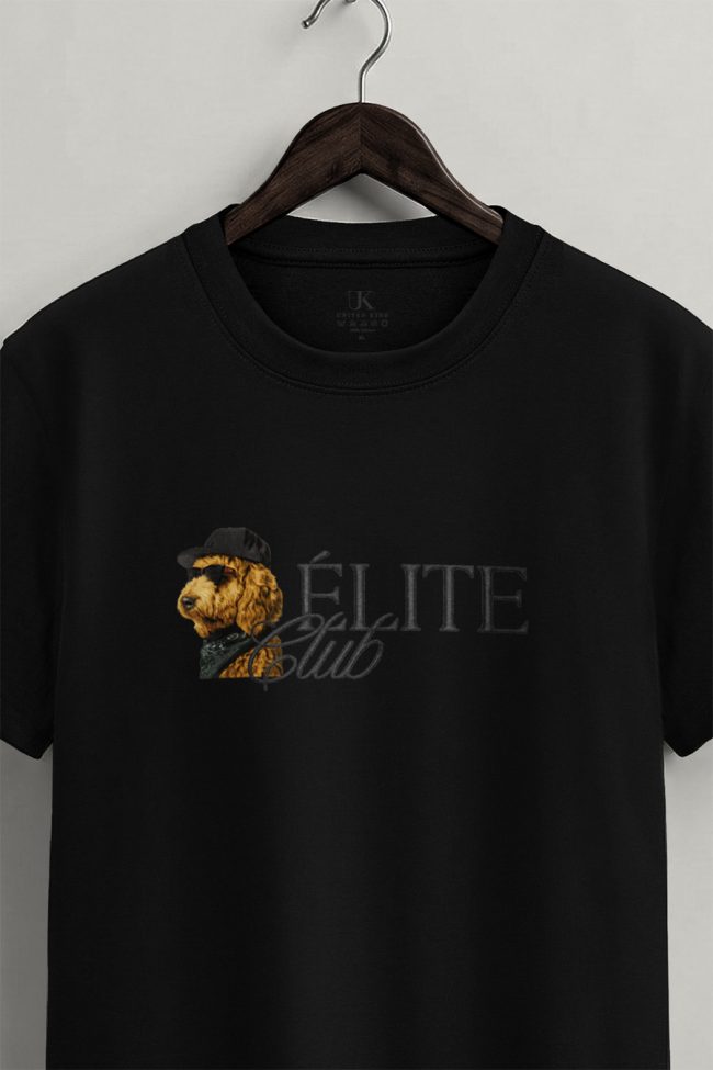 Elite Doodle, Graphic T-Shirt σε Μαύρο Χρώμα