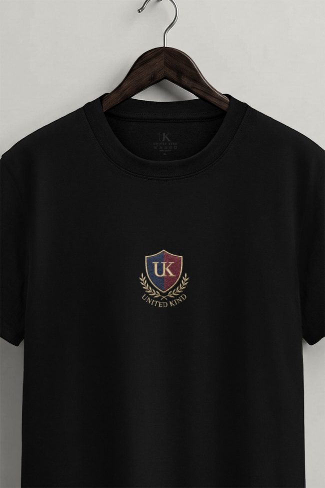 UK Shield, Μπλούζα T-Shirt σε Μαύρο Χρώμα