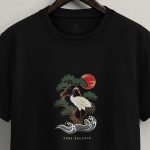Pure Balance, Heavy Cotton T-Shirt σε Μαύρο Χρώμα