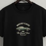 Monterey Classic, Ανδρική Μπλούζα T-Shirt σε Μαύρο Χρώμα