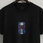 Moon Gate, Μπλούζα T-Shirt σε Μαύρο Χρώμα