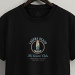 Coastal Clubs, Μπλούζα T-Shirt σε Μαύρο Χρώμα