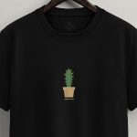 Cactus, Μπλούζα T-Shirt σε Μαύρο Χρώμα