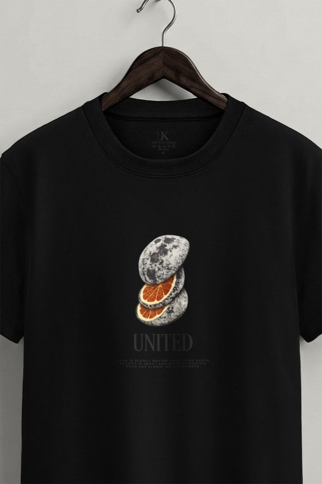 Citrus Moon, Μπλούζα T-Shirt σε Μαύρο Χρώμα