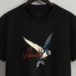 Valuable Wings, Μπλούζα T-Shirt σε Μαύρο Χρώμα