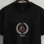 Victory Gloves, T-Shirt Μπλούζα με Σχέδιο σε Μαύρο Χρώμα