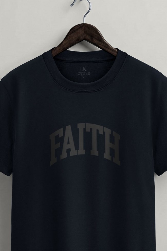 Faith Arc, Ανδρική Μπλούζα T-Shirt σε Μπλε Χρώμα