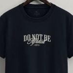Do Not Be Afraid, Μπλούζα T-Shirt σε Μπλε Χρώμα