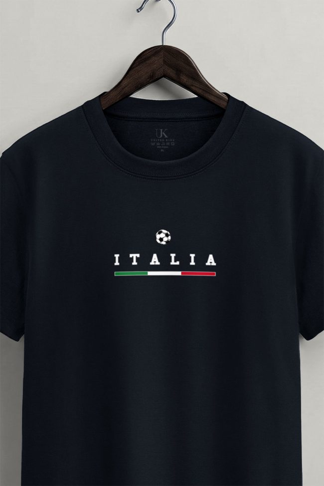 Italia Goal, Μπλούζα T-Shirt σε Μπλε Χρώμα